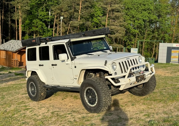 Jeep Wrangler cena 115000 przebieg: 147000, rok produkcji 2014 z Margonin małe 211